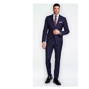 Indochino Hemsworth Navy Suit Custom